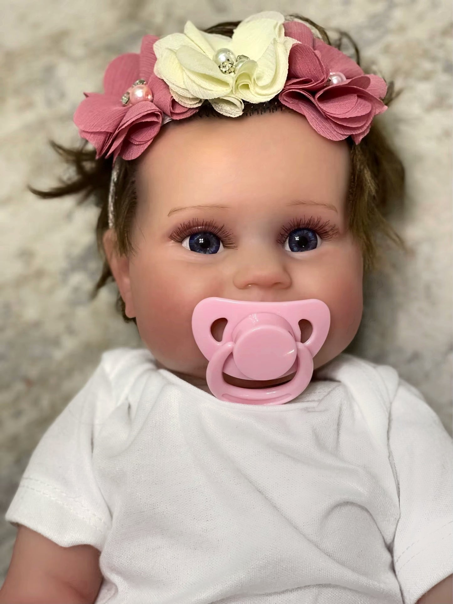 Enchanting 50 cm Full Vinyl Reborn Doll Maddie
