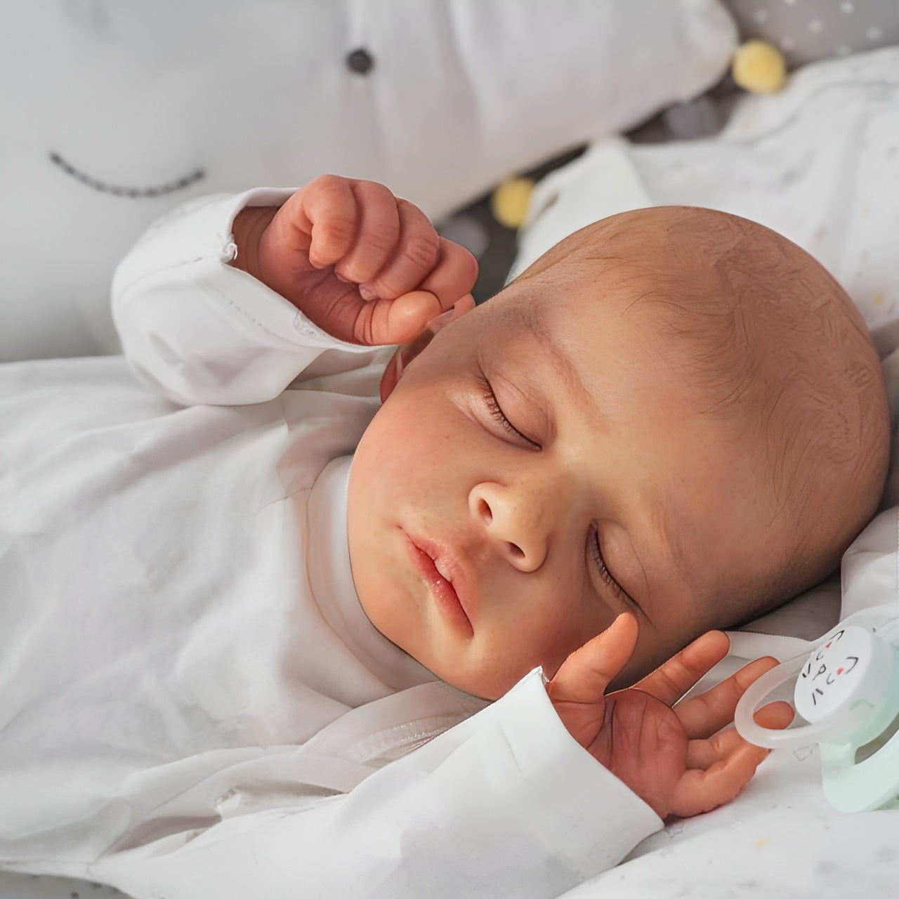 Realistic Reborn Silicone Baby Doll brown