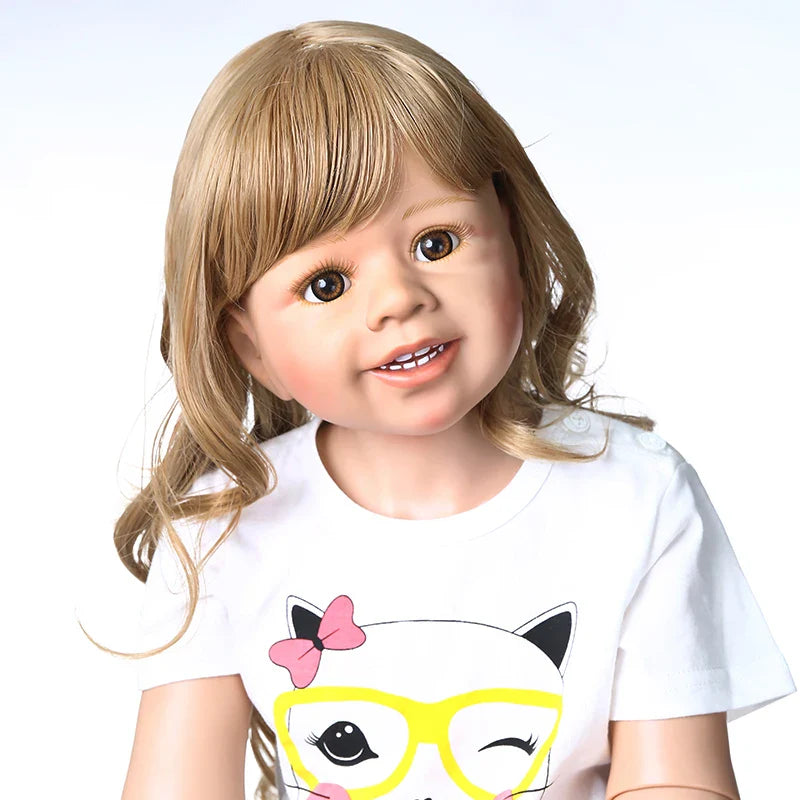 Huge doll 98cm Original Masterpiece Doll toddler baby girl 3-4years