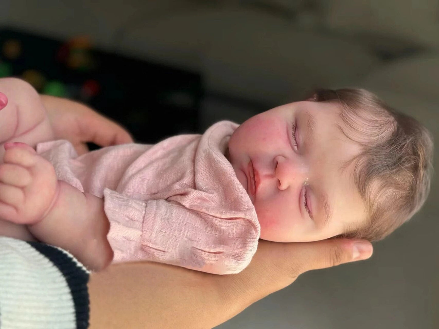 Peaches realistic Soft Cloth Body, Hand-Rooted Hair
