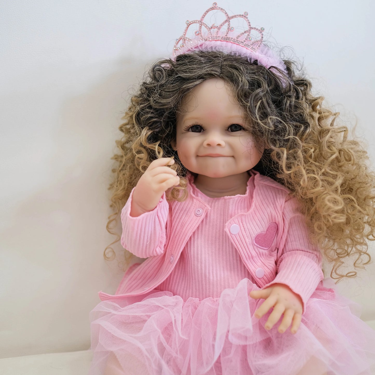 Aria – Full Body Silicone Vinyl Reborn Doll (22 Inches)