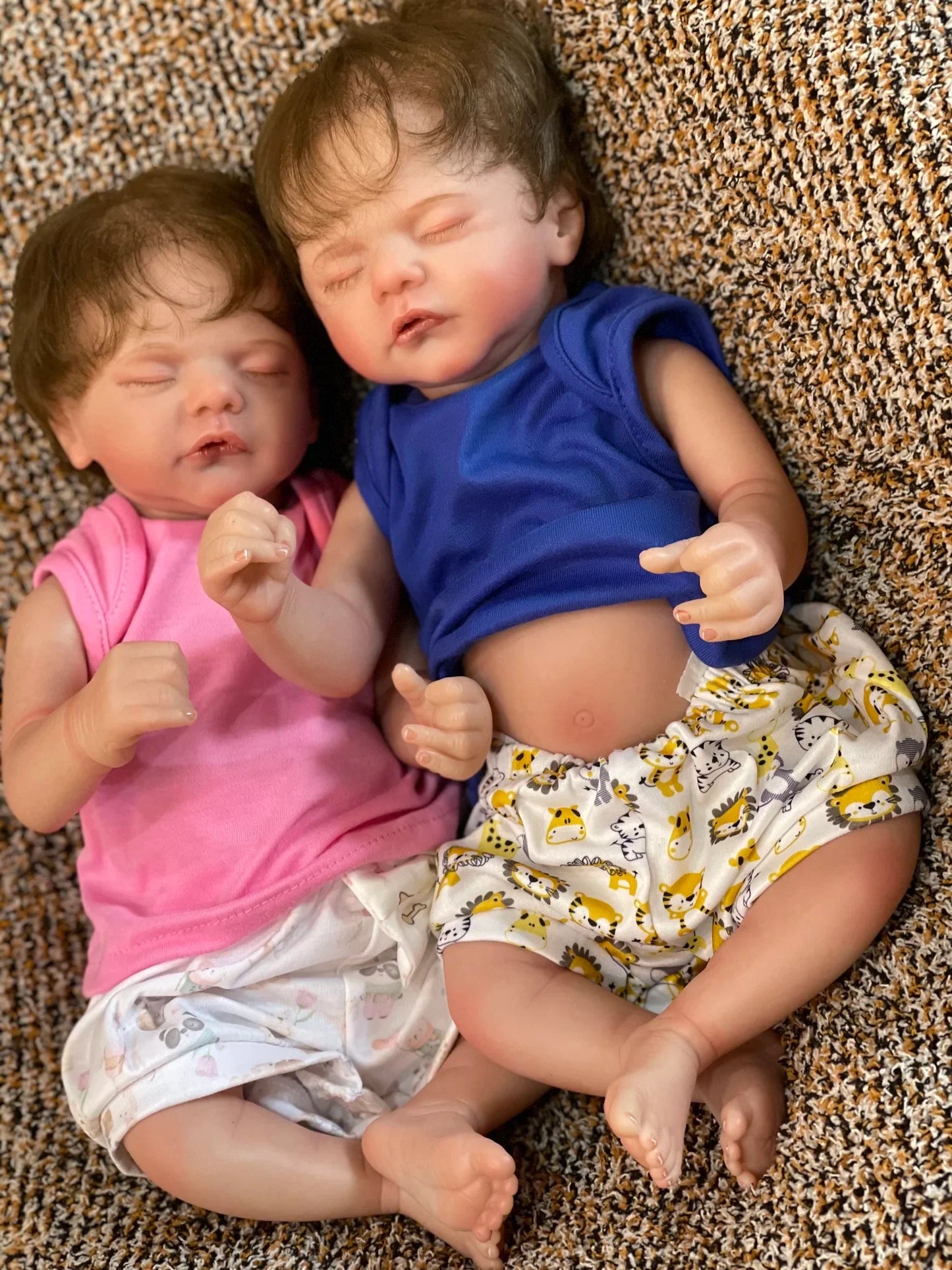 Adorable Boy and Girl Reborn Twin Dolls | Realistic Baby Doll Twins Canada