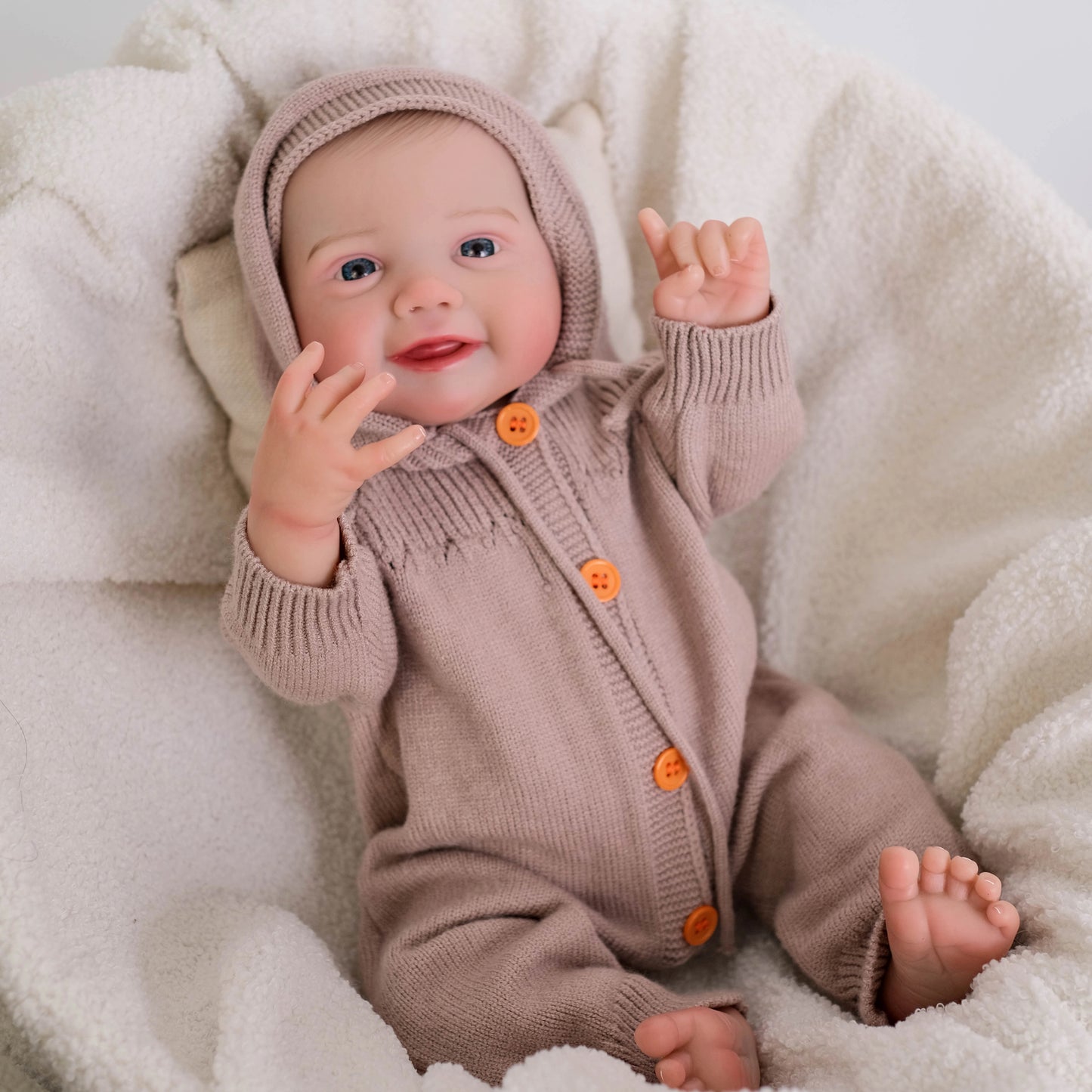 Kinsley Cuddly Newborn Baby Doll 20 inch