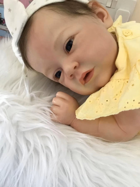 Jolly, poupée bébé reborn 20 pouces – réaliste et faite main