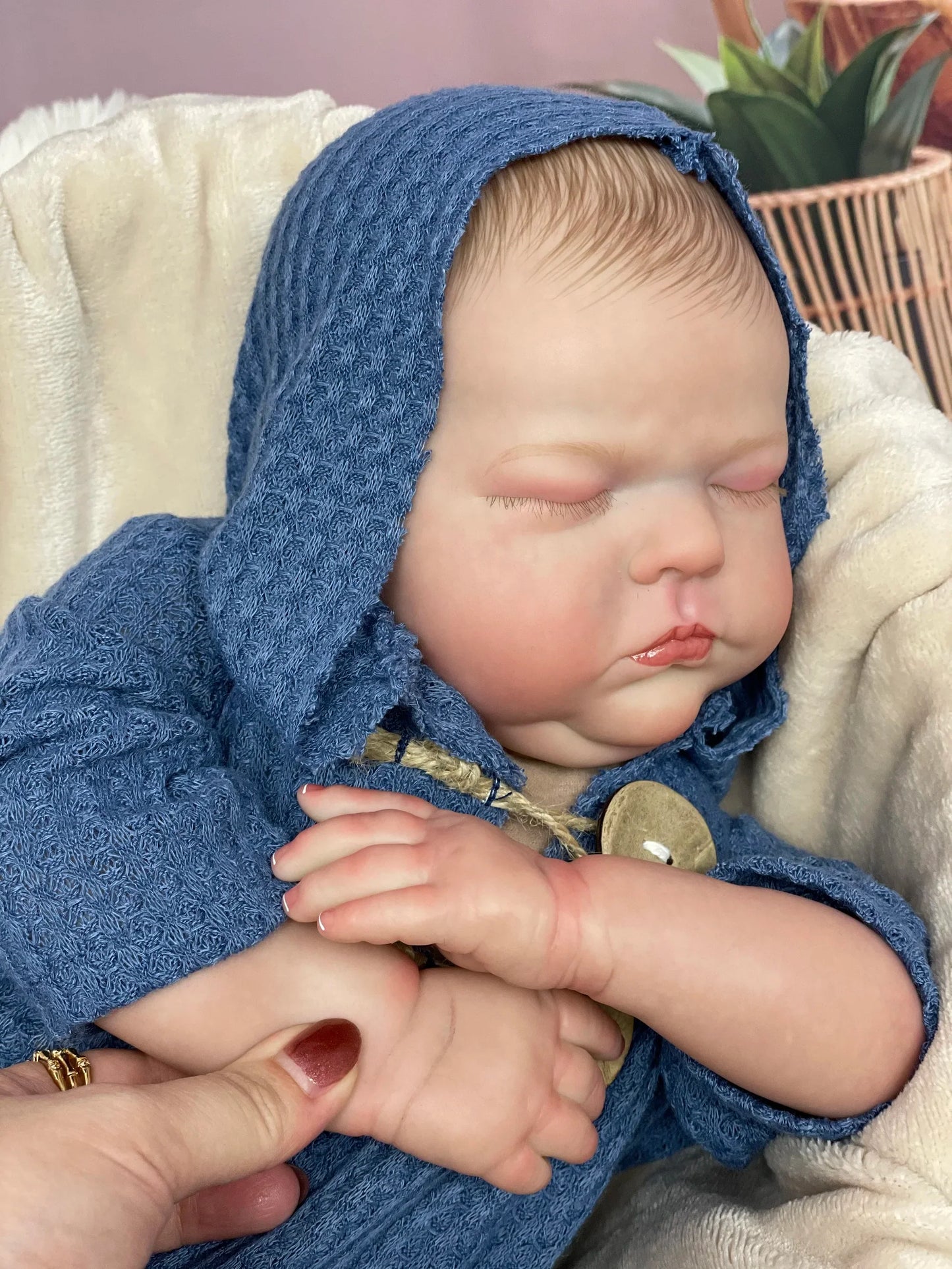 Tessa Reborn Baby Doll | 20-Inch Lifelike Newborn with 3D Painted Details