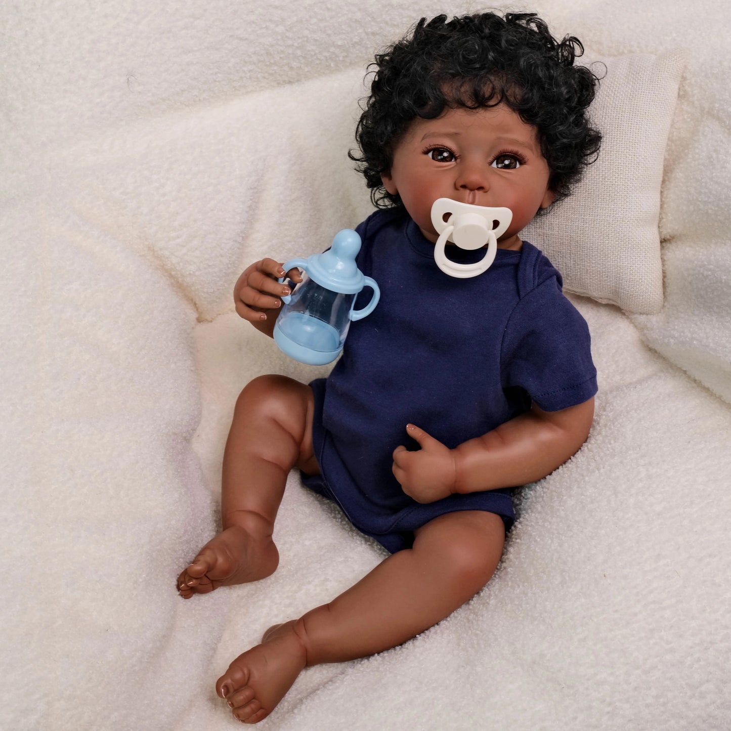 Noora beautifully detailed 18-inch (45 cm) reborn baby