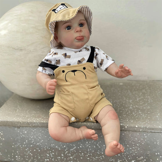 Seb, poupée bébé reborn