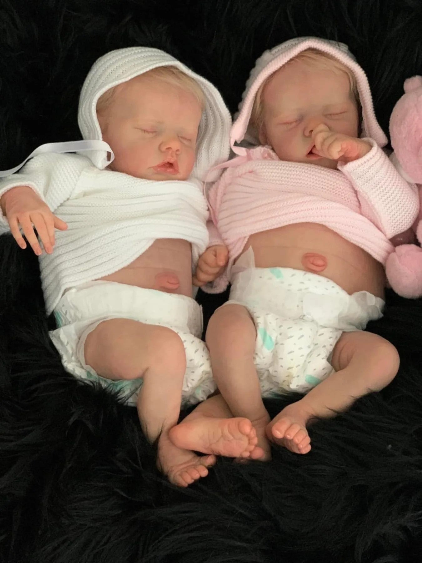 Maya & Ethan – Full Body Silicone Vinyl Reborn Twins Dolls