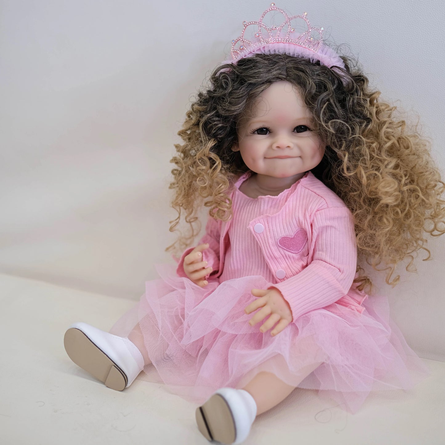 Aria – Full Body Silicone Vinyl Reborn Doll (22 Inches)