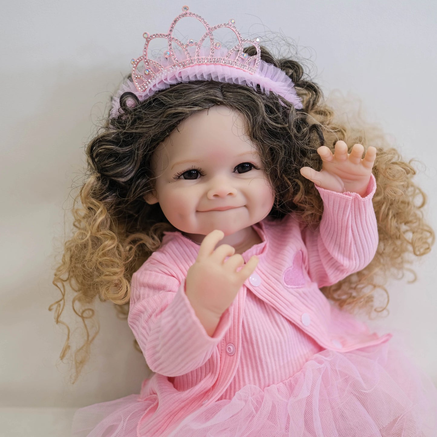 Aria – Full Body Silicone Vinyl Reborn Doll (22 Inches)