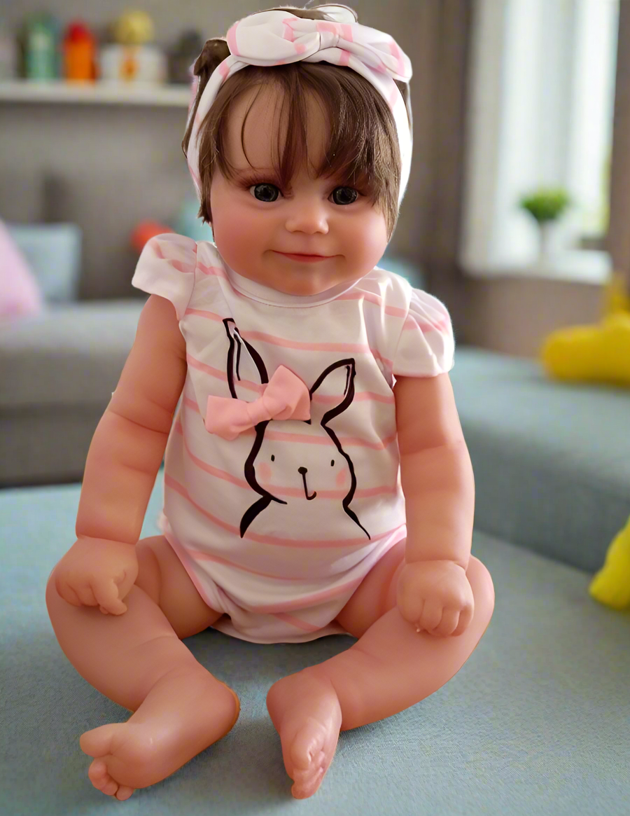 Maddie, poupée reborn bambin fille