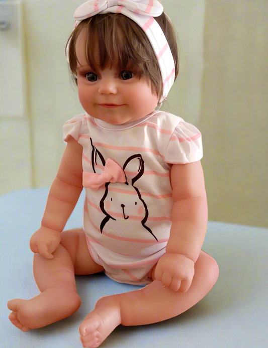 Maddie, poupée reborn bambin fille