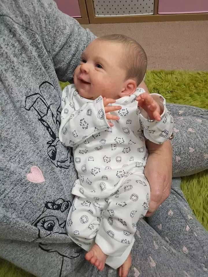 Sebastia Reborn Baby Doll Realistic Soft Cloth Body