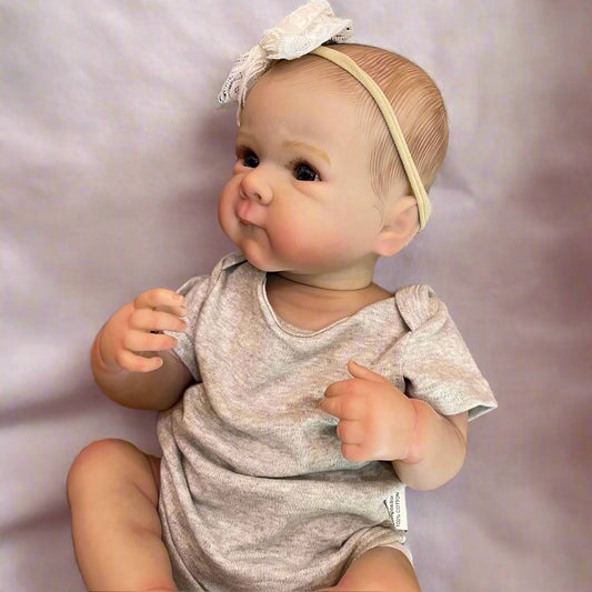 reborn doll baby girl open eyes