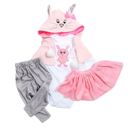 Tenues pour poupées reborn de 40 à 60 cm, unisexe