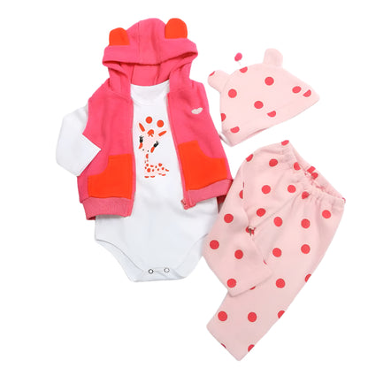 Tenues pour poupées reborn de 40 à 60 cm, unisexe