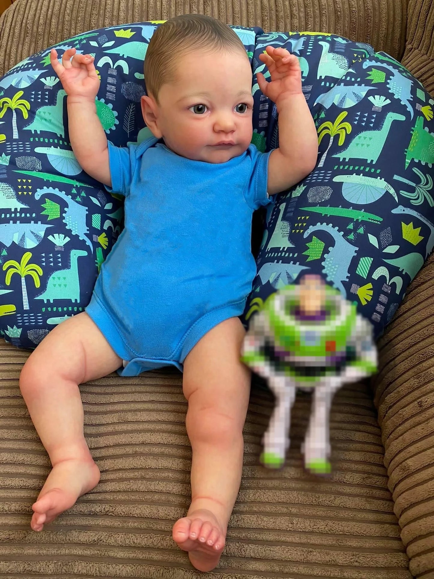 Tobiah – 60 cm Soft Body Cuddly Toddler Boy Reborn Doll