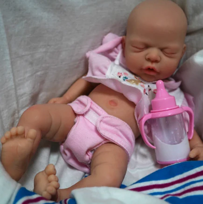 Liam ou Nova, poupées bébé reborn en silicone