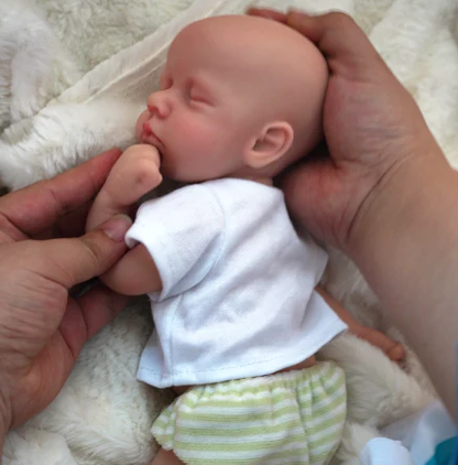 Melody, poupée bébé reborn en silicone ultra élastique