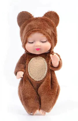Mini poupée reborn en pyjama