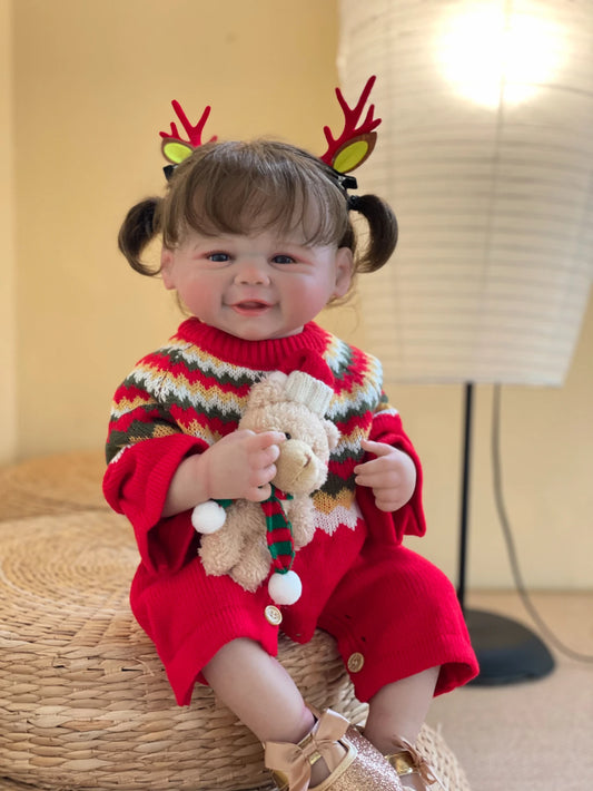 Alexa, adorable poupée bébé reborn 18 pouces