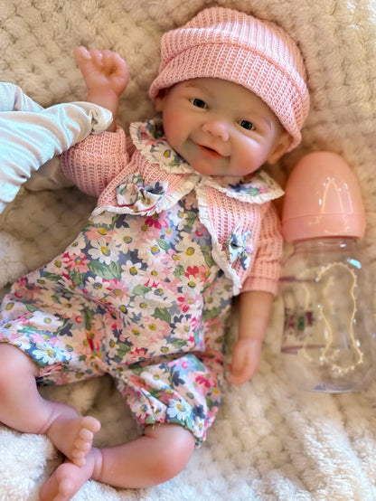 Vivienne – poupée bébé reborn fille tout silicone