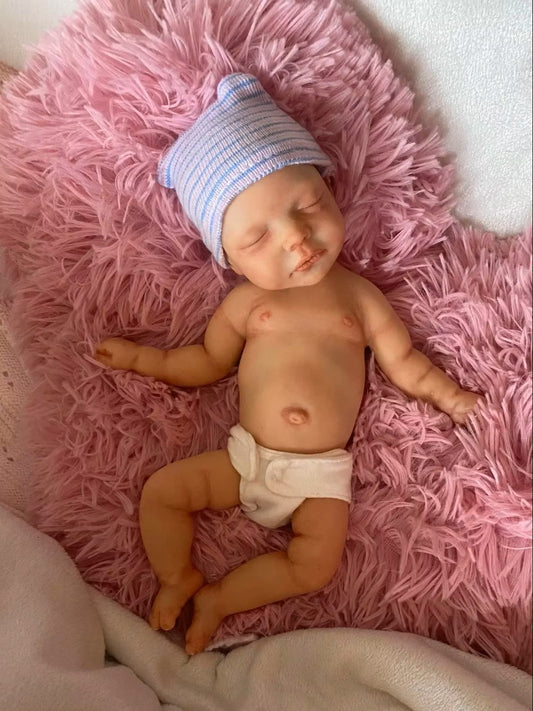 Newborn baby doll sleeping 27cm girl