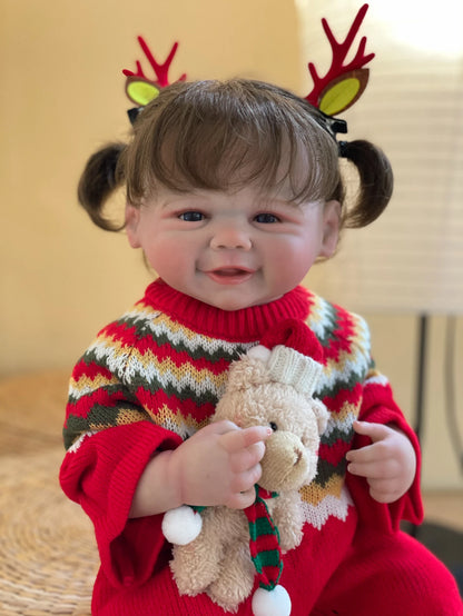 Alexa, adorable poupée bébé reborn 18 pouces