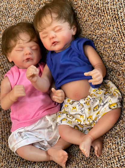 Adorable Boy and Girl Reborn Twin Dolls | Realistic Baby Doll Twins Canada