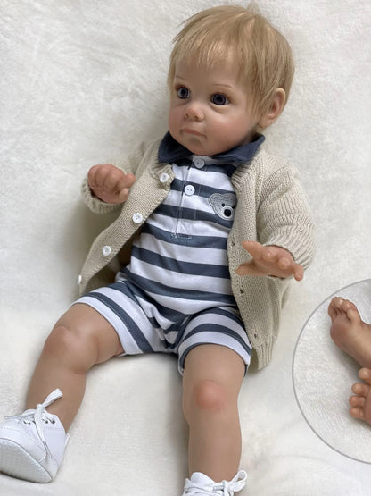 Aggie, poupée reborn blonde
