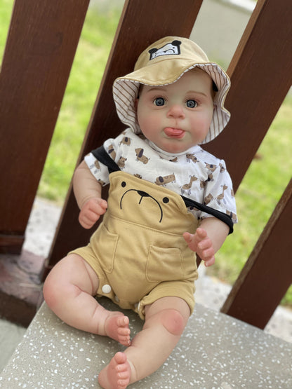 Seb, poupée bébé reborn