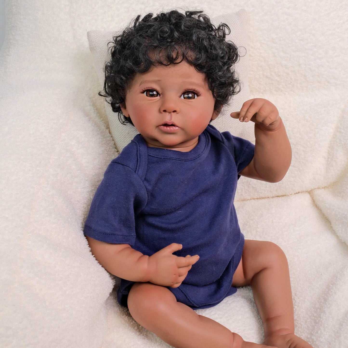 Noora beautifully detailed 18-inch (45 cm) reborn baby
