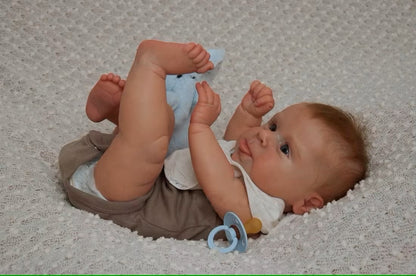 Seb, poupée bébé nouveau-né reborn