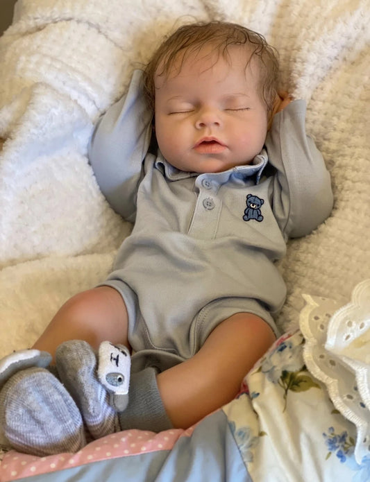 Avery 20-inch full-body silicone reborn baby doll