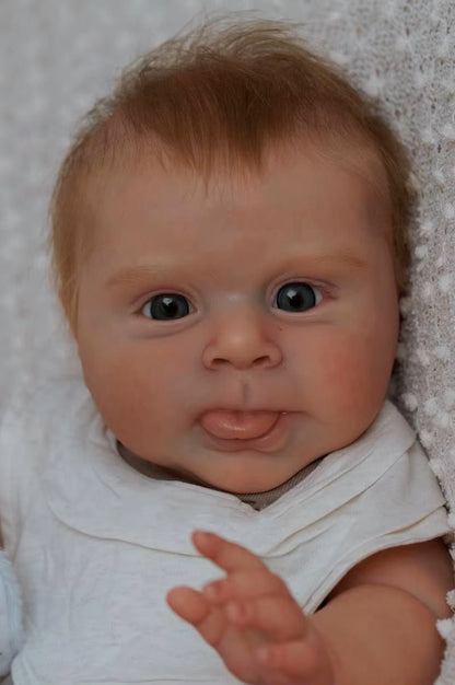 Seb, poupée bébé nouveau-né reborn