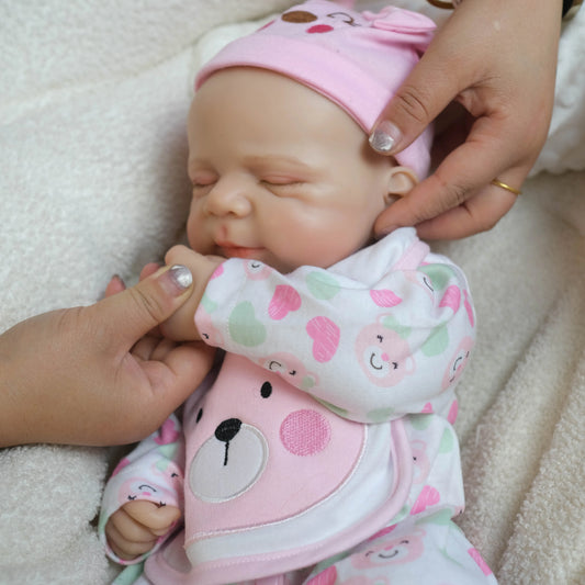 Meet Aurora – 18-Inch Full Silicone Reborn Baby Doll