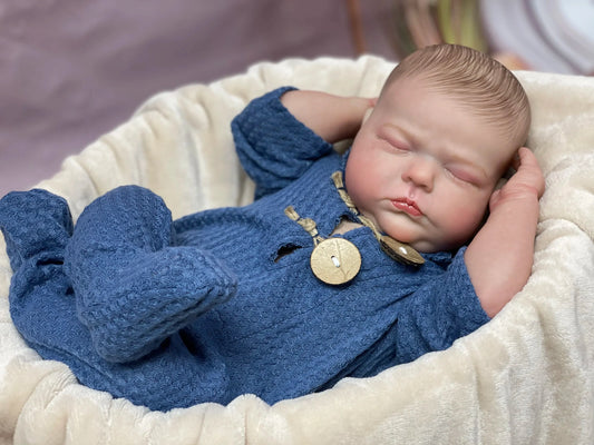 Tessa, poupée bébé reborn | Nouveau-né réaliste 20 pouces aux détails peints en 3D