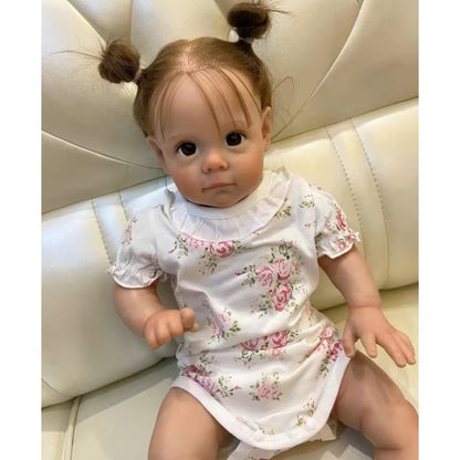 Prisma Maggie, poupée bébé reborn fille 22 pouces