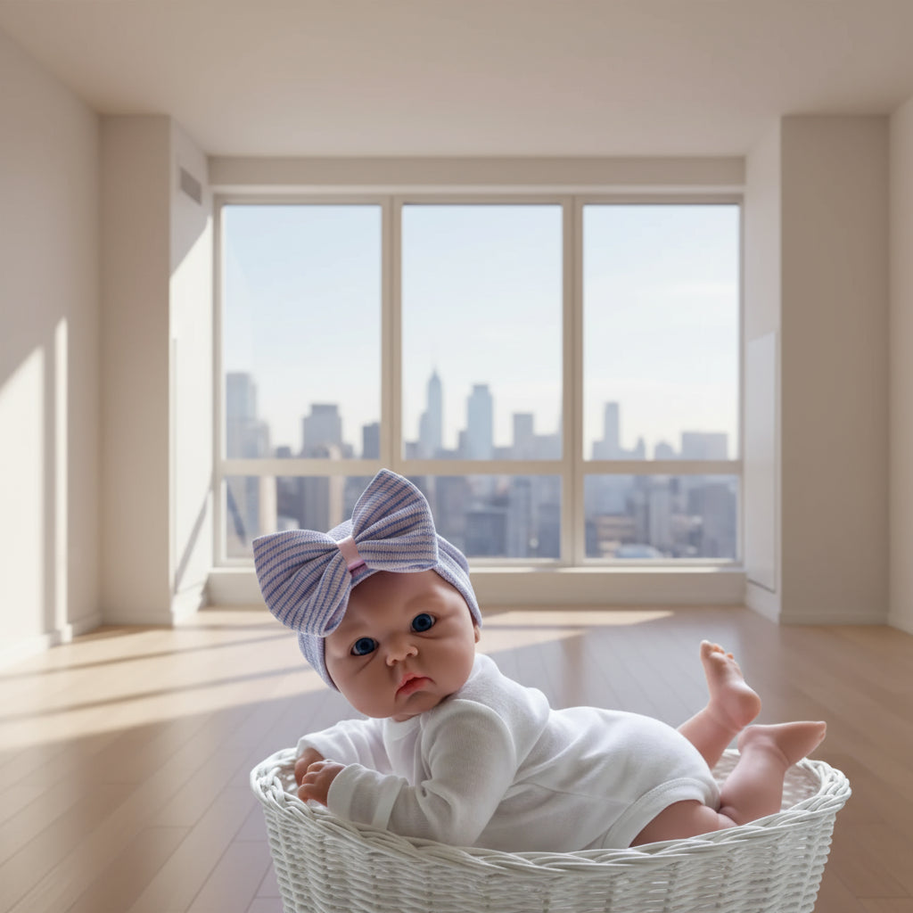 Bubbly – 18-Inch Full Body Solid Silicone Reborn Baby Girl