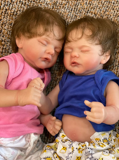 Adorable Boy and Girl Reborn Twin Dolls | Realistic Baby Doll Twins Canada