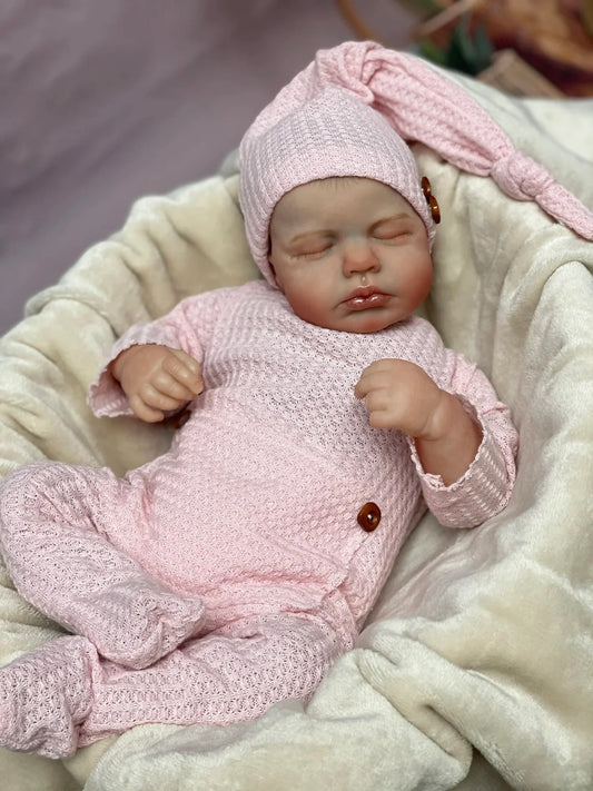Jumeaux bébés reborn aux cheveux peints, faits main, édition limitée